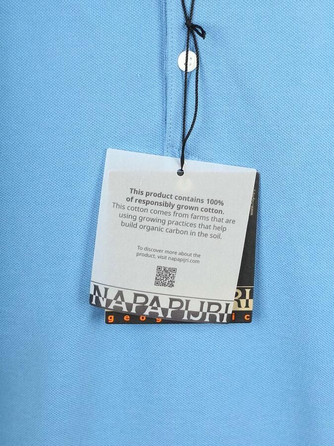 Napapijri Ealis Polo Mid Blauw - Foto 4