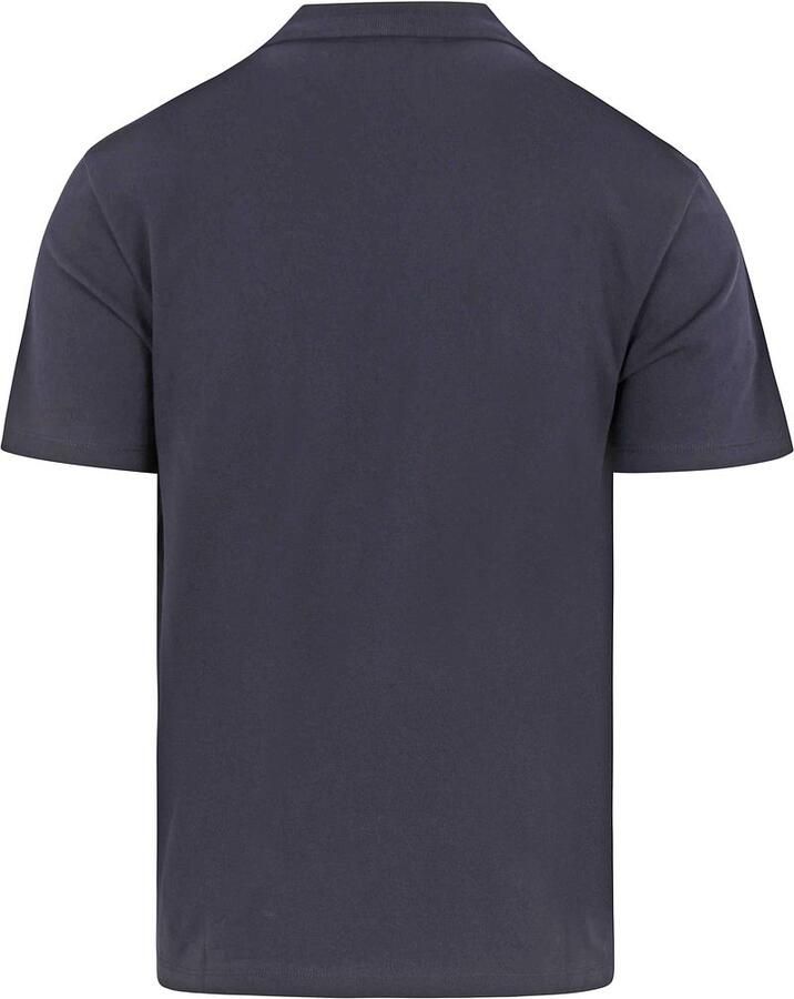 Napapijri Blauw Katoenen Polo met Emblematisch Detail Blue Heren