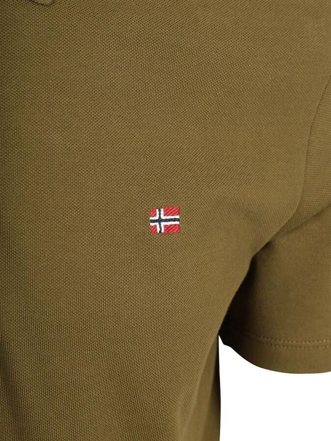 Napapijri Ealis Polo Olijfgroen