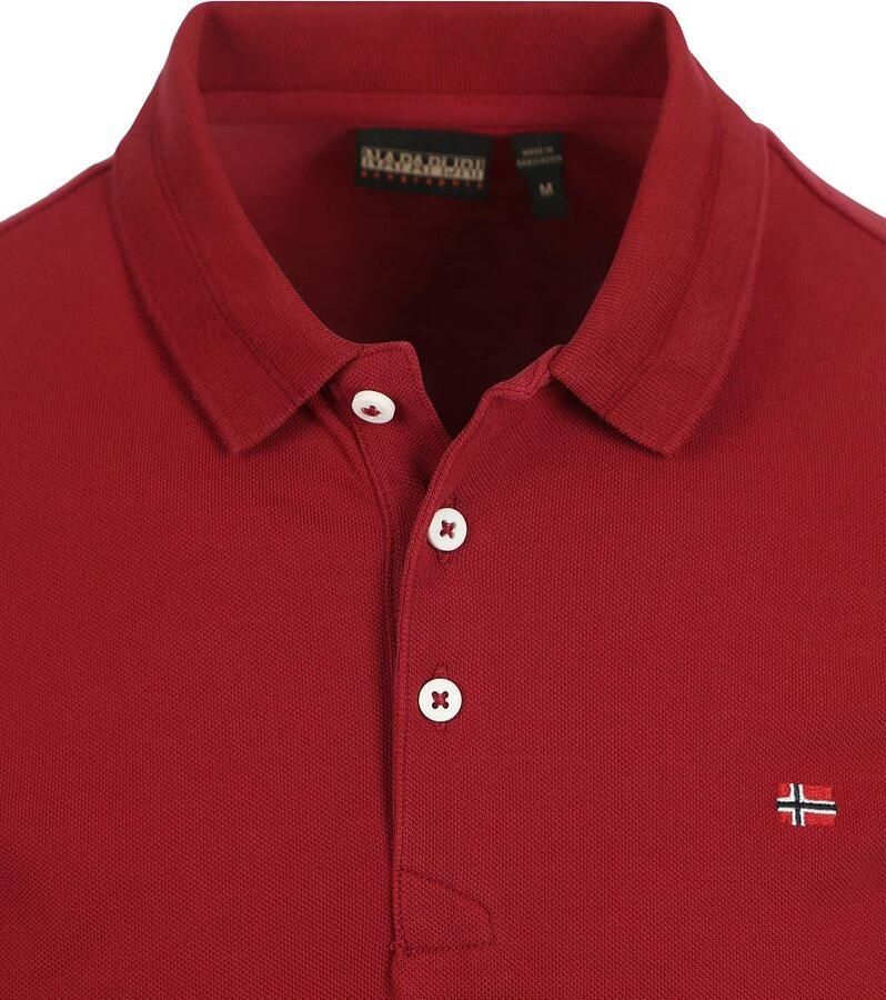 Napapijri Ealis Polo Rood - Foto 2