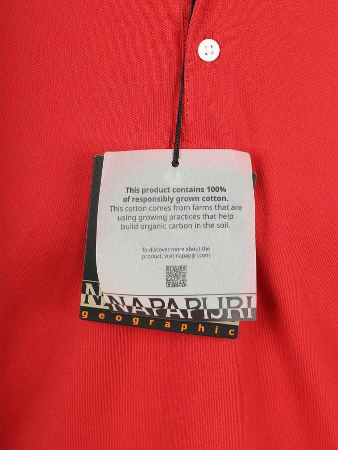 Napapijri Ealis Polo Rood - Foto 3