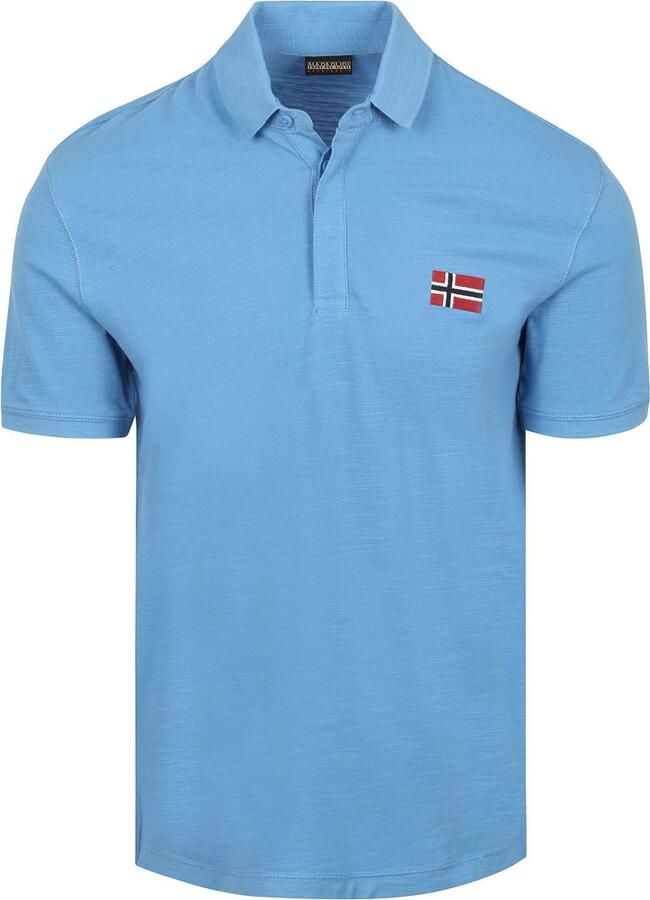 Napapijri Ebea Polo Mid Blauw