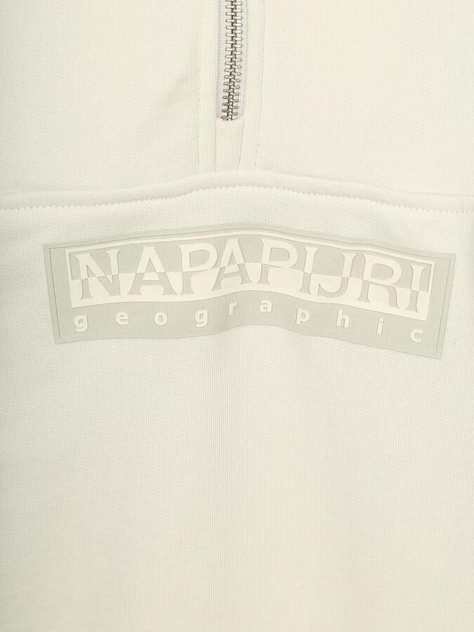 Napapijri Half-Zip Sweater Off White - Foto 2