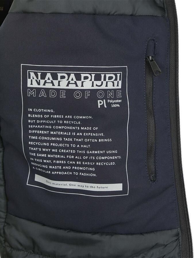 Napapijri Jas Softshell Lorze Navy - Foto 5