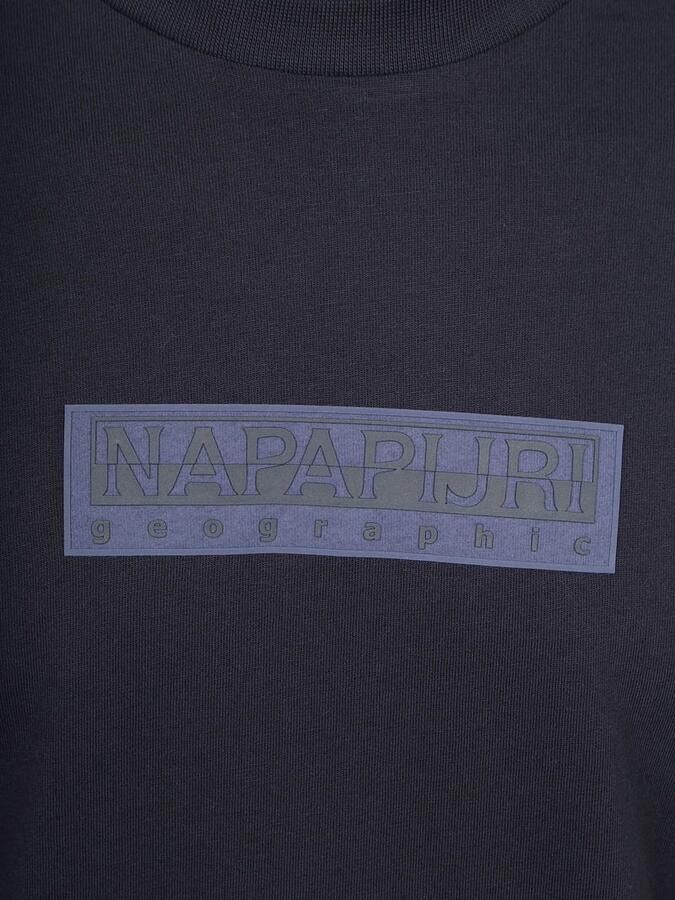 Napapijri Longsleeve T-shirt Logo Navy - Foto 2