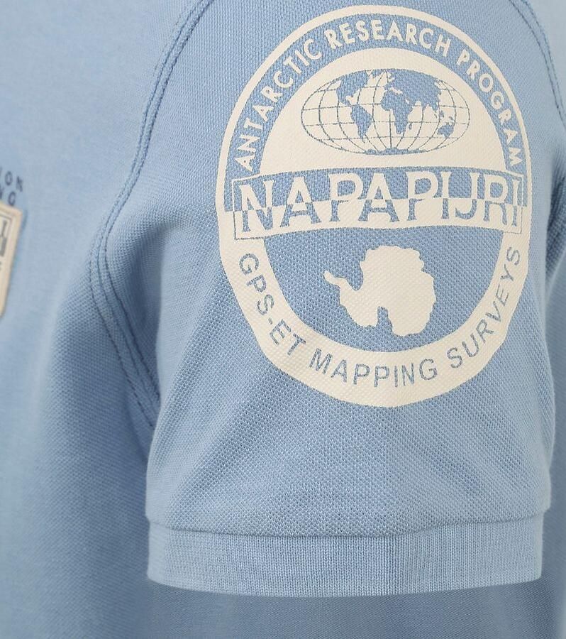 Napapijri Poloshirt met labeldetails model 'AMUNDSEN' - Foto 3