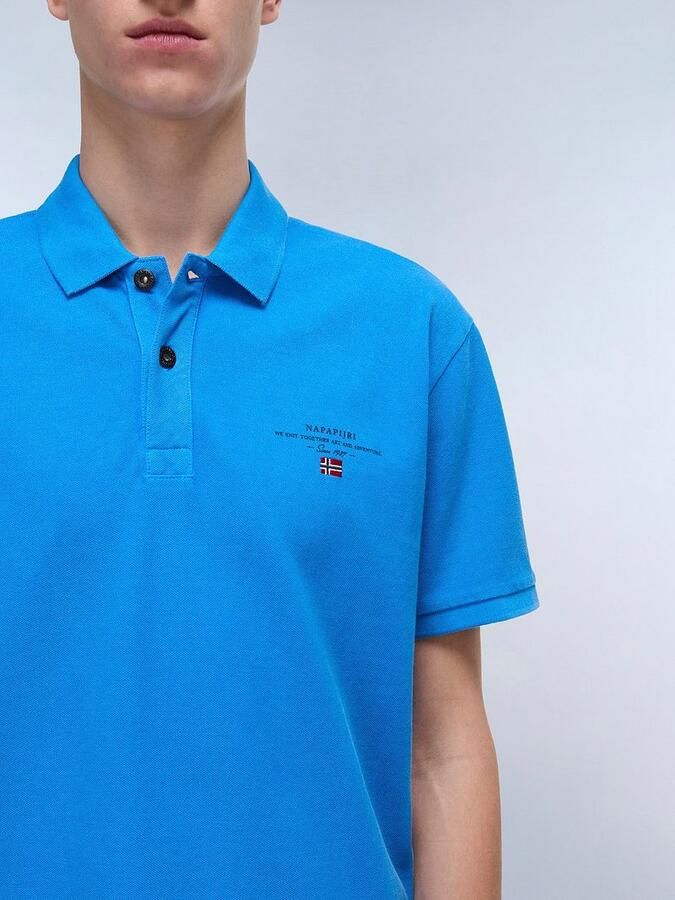 Napapijri Polo Elbas French Blauw - Foto 4