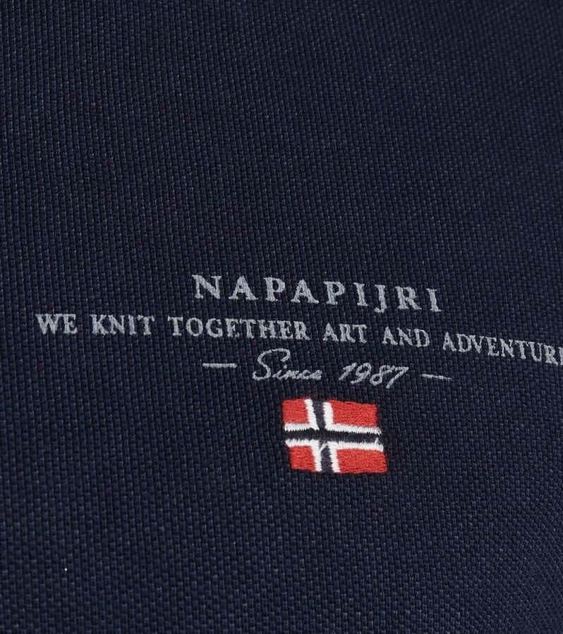 Napapijri Poloshirt ELBAS met geborduurd logo - Foto 4