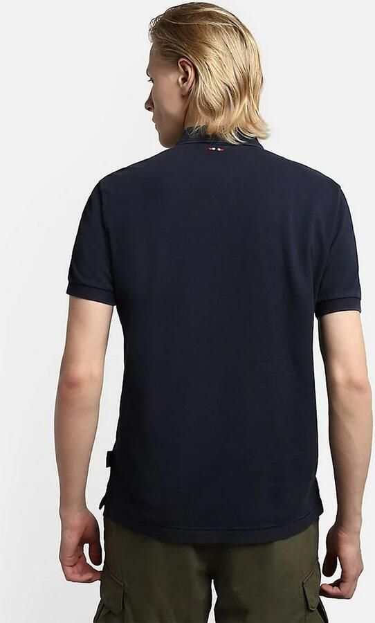 Napapijri Poloshirt ELBAS met geborduurd logo - Foto 3