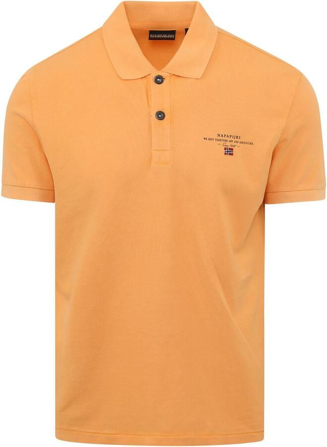 Napapijri Poloshirt met logostitching model 'Elbas'