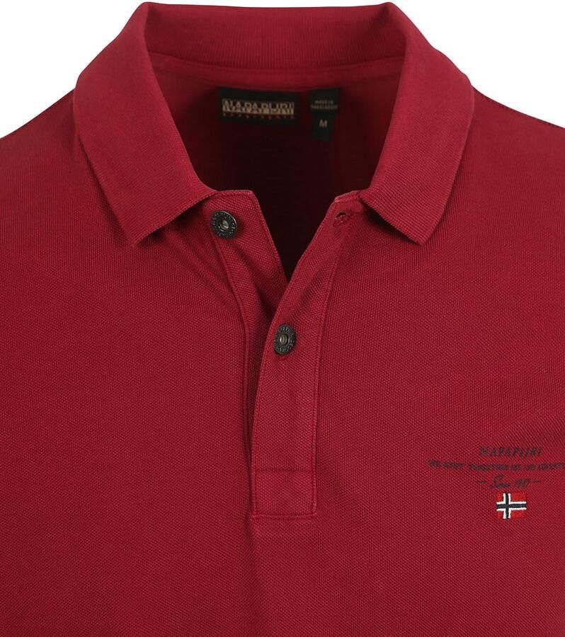 Napapijri Polo Elbas Rood - Foto 2
