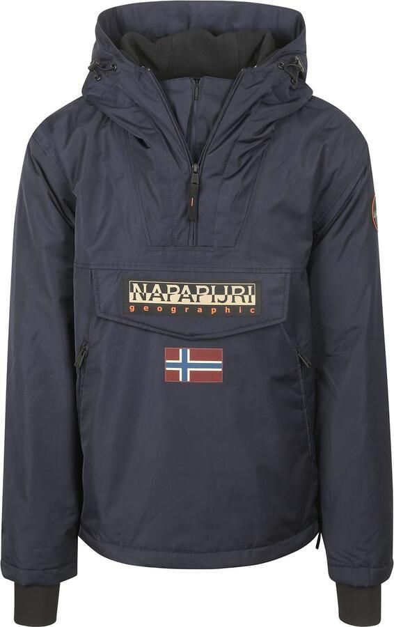 Napapijri Capuchon sweaters Rainforest Next Jas Donkerblauw - Foto 2