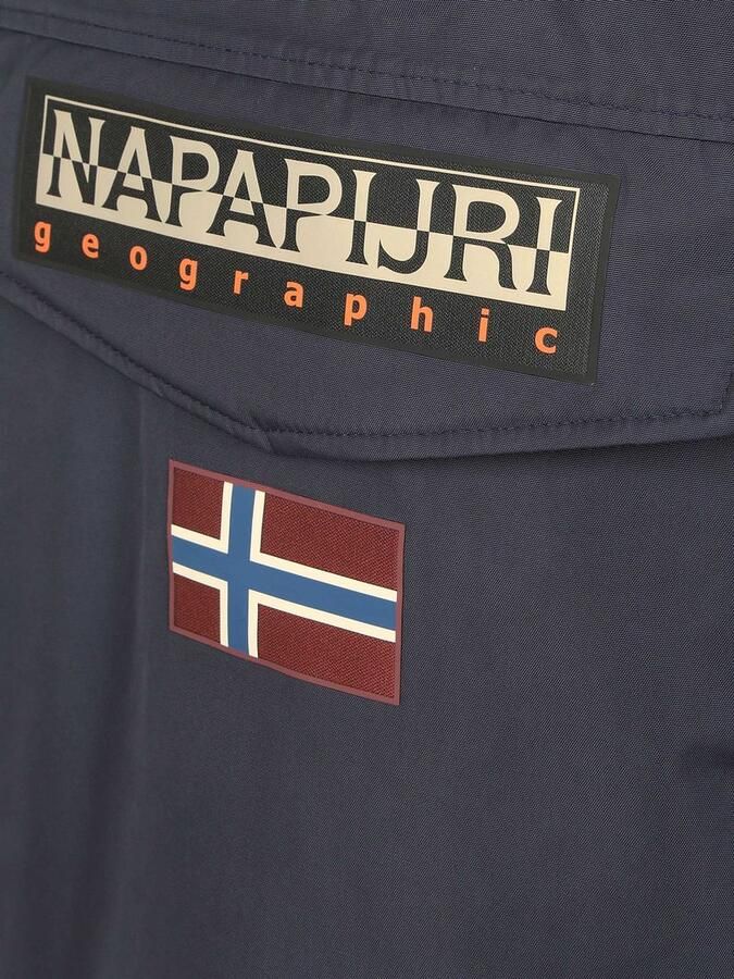 Napapijri Capuchon sweaters Rainforest Next Jas Donkerblauw - Foto 4