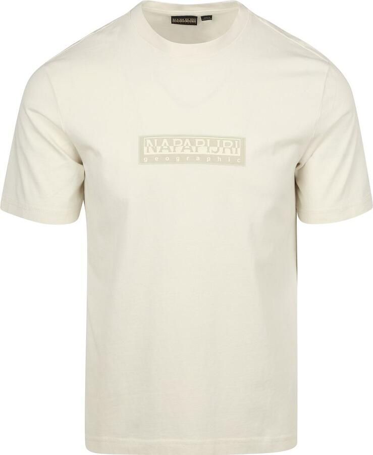 Napapijri T-shirt Logo Off White