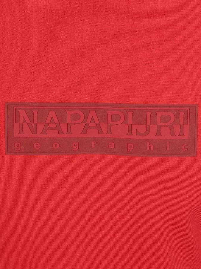 Napapijri T-shirt Logo Rood - Foto 2