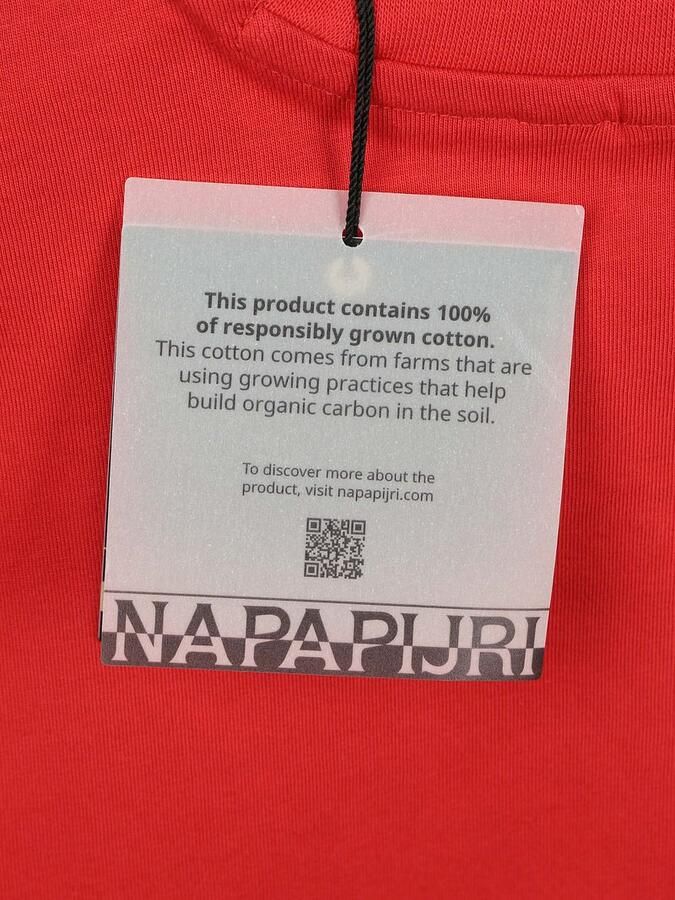 Napapijri T-shirt Logo Rood - Foto 3