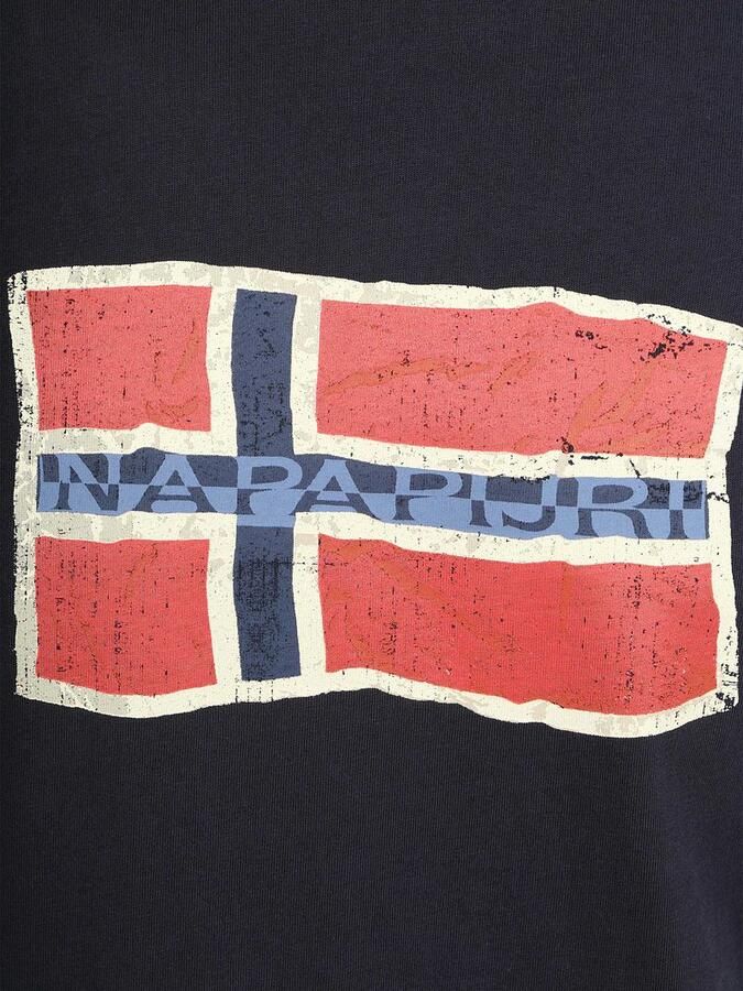 Napapijri T-shirt Mahsa Navy - Foto 2