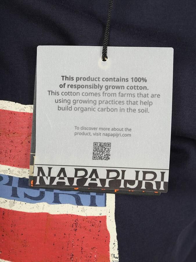 Napapijri T-shirt Mahsa Navy - Foto 3