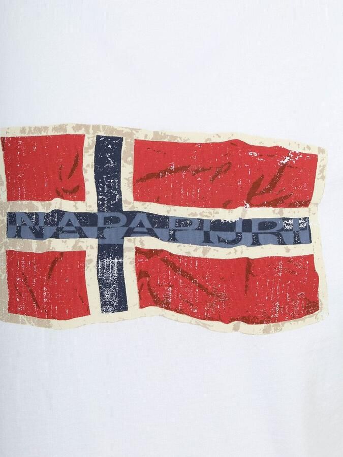 Napapijri T-shirt Mahsa Wit - Foto 2