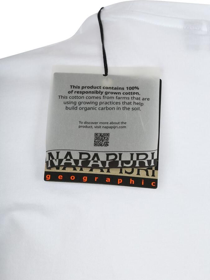 Napapijri T-shirt Mahsa Wit - Foto 3