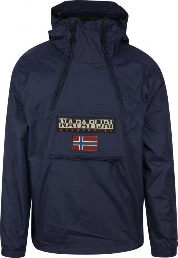 Napapijri Wind Jackets Blauw Unisex