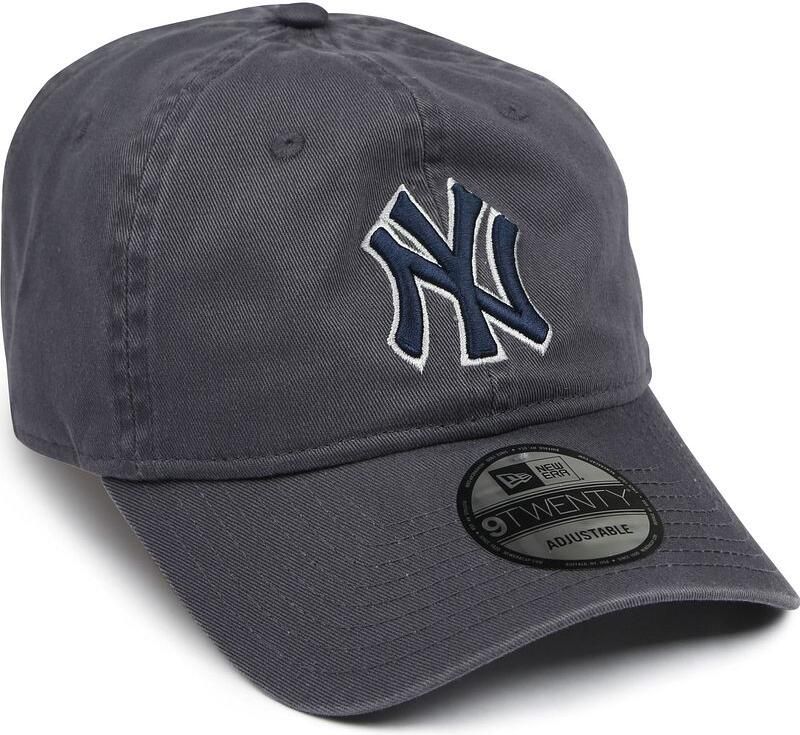 New-Era Pet NY Yankees Cap Washed Grijs
