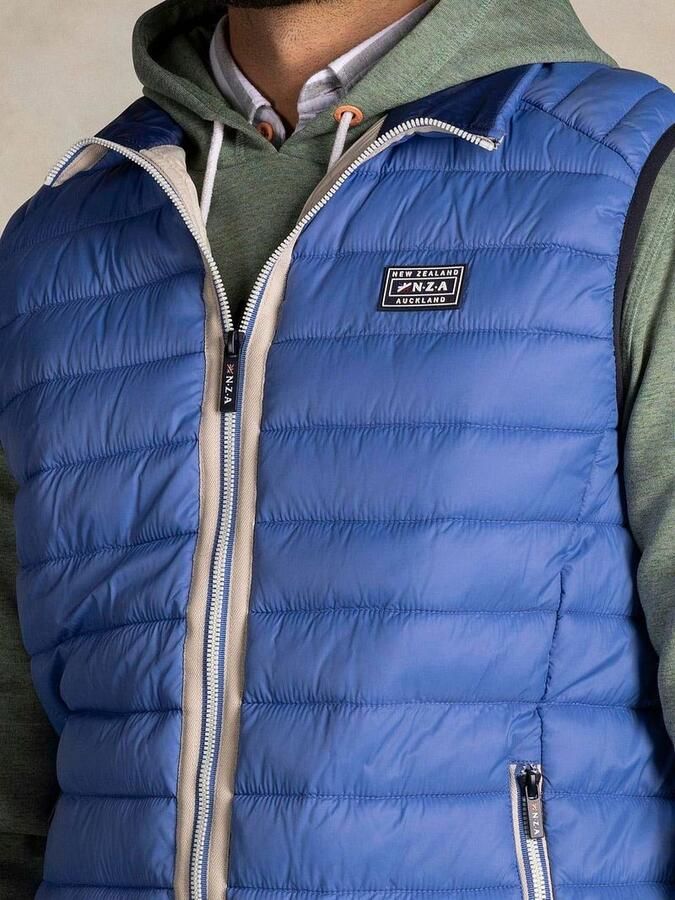 New zealand auckland NZA Bodywarmer Puffer Blauw - Foto 2