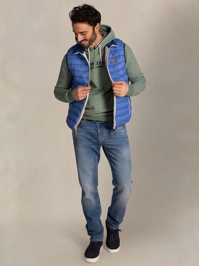 New zealand auckland NZA Bodywarmer Puffer Blauw - Foto 4