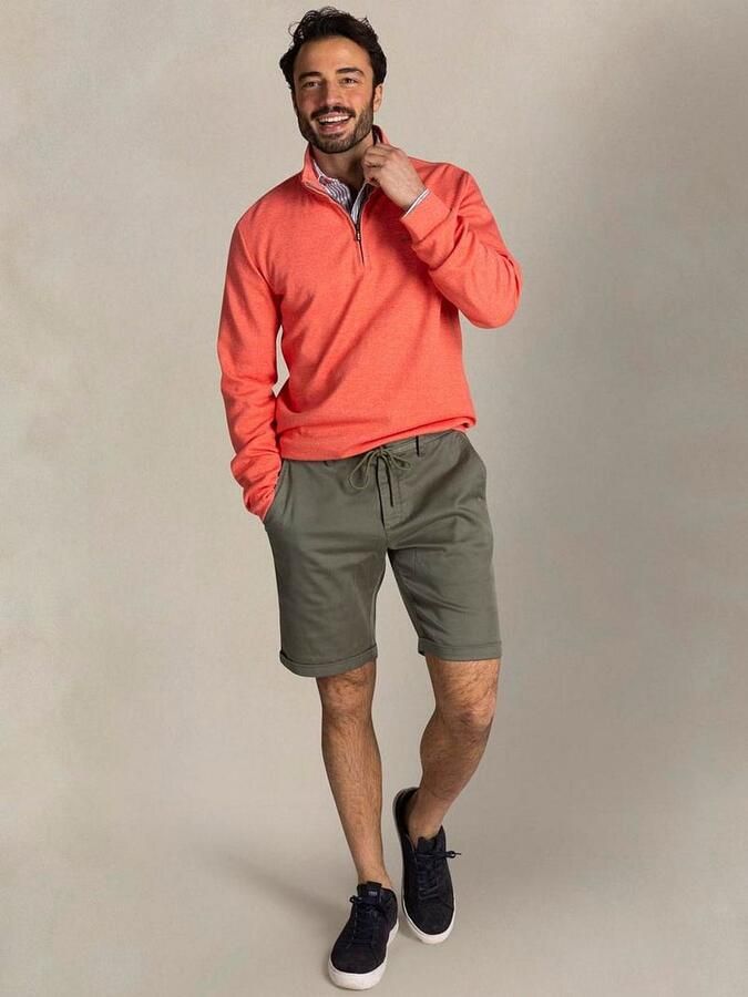 New zealand auckland NZA Half-Zip Mokau Oranje - Foto 3