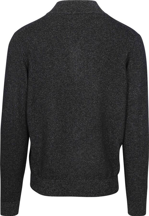 New zealand auckland NZA Half Zip Trui Christopher Melange Navy - Foto 2