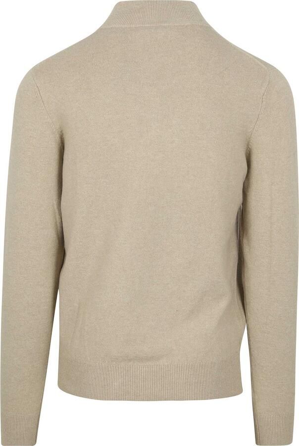 New zealand auckland NZA Half Zip Trui Christopher Melange Sand - Foto 4