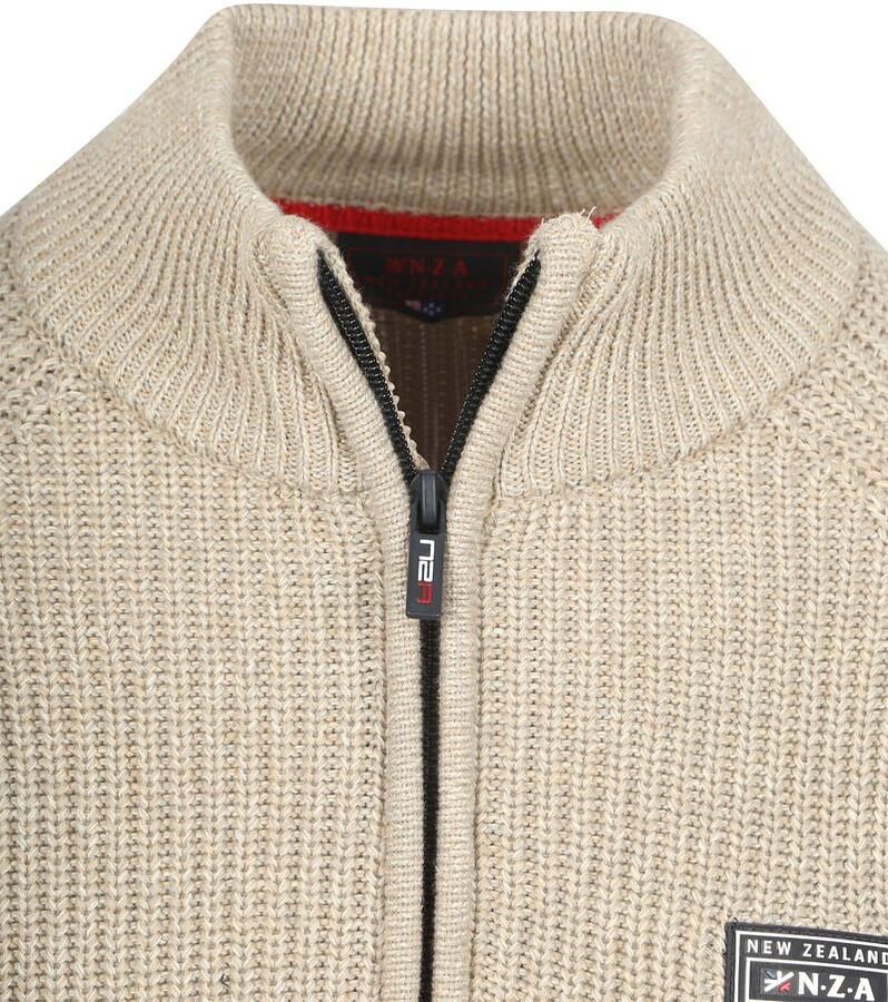 New zealand auckland Sweater NZA Half Zip Trui Drake Ecru - Foto 2