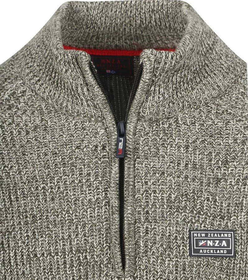 New zealand auckland NZA Half Zip Trui Drake Groen - Foto 2