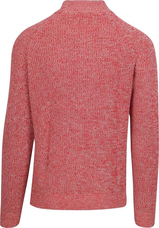 New zealand auckland NZA Half Zip Trui Drake Rood - Foto 4