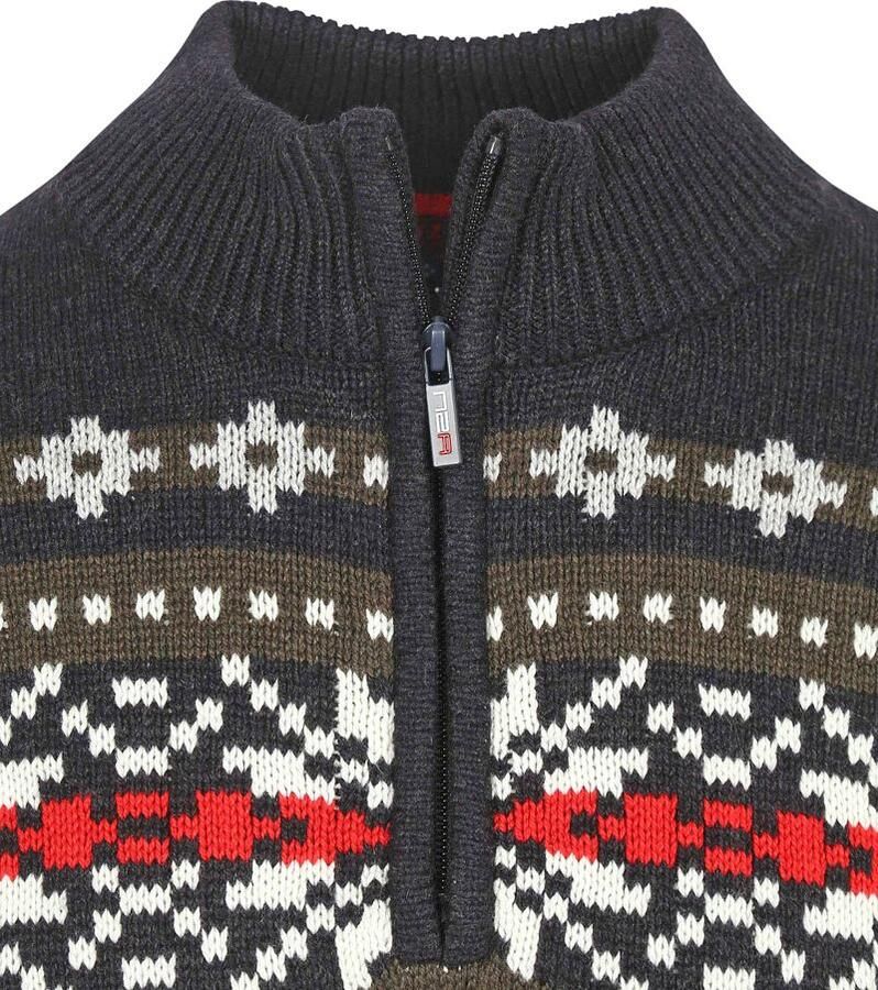 New zealand auckland NZA Half Zip Trui Jace Navy