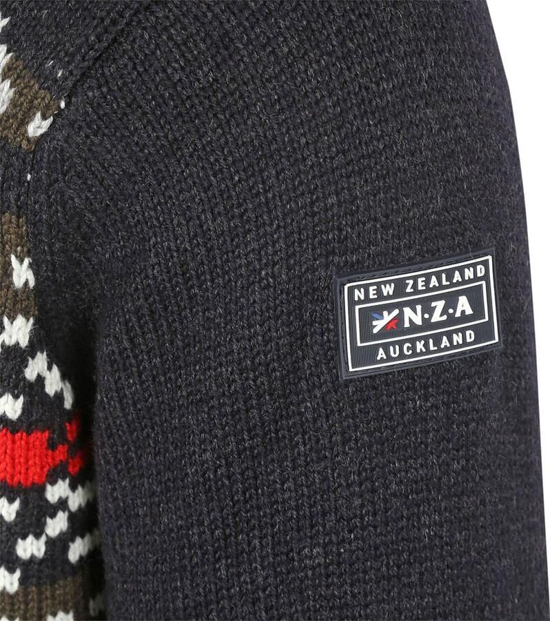 New zealand auckland NZA Half Zip Trui Jace Navy - Foto 2