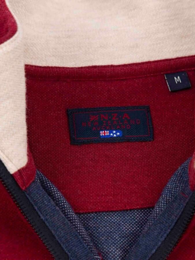 New zealand auckland NZA Halfzip Samuel Cherry red - Foto 4