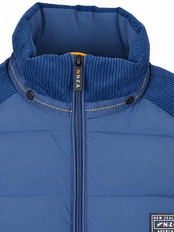 New zealand auckland NZA Jas Padded Oxford Blauw - Foto 2