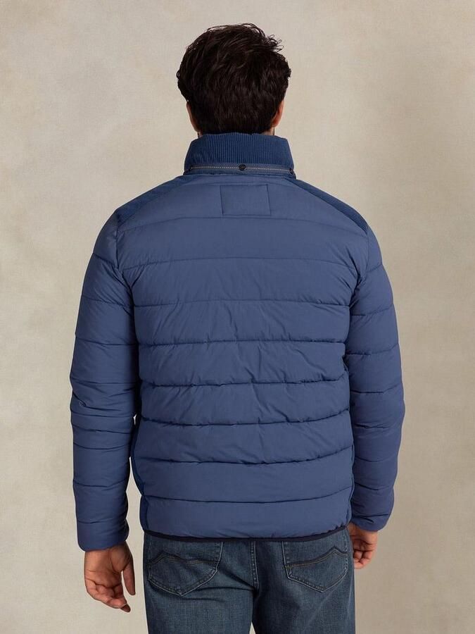 New zealand auckland NZA Jas Padded Oxford Blauw - Foto 5