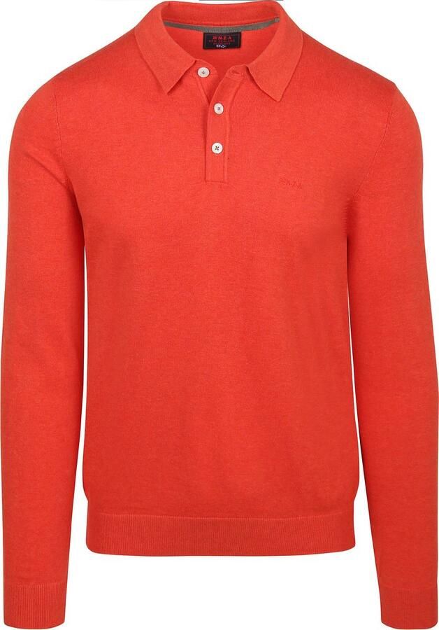 New zealand auckland NZA Longsleeve Knitted Polo Rood