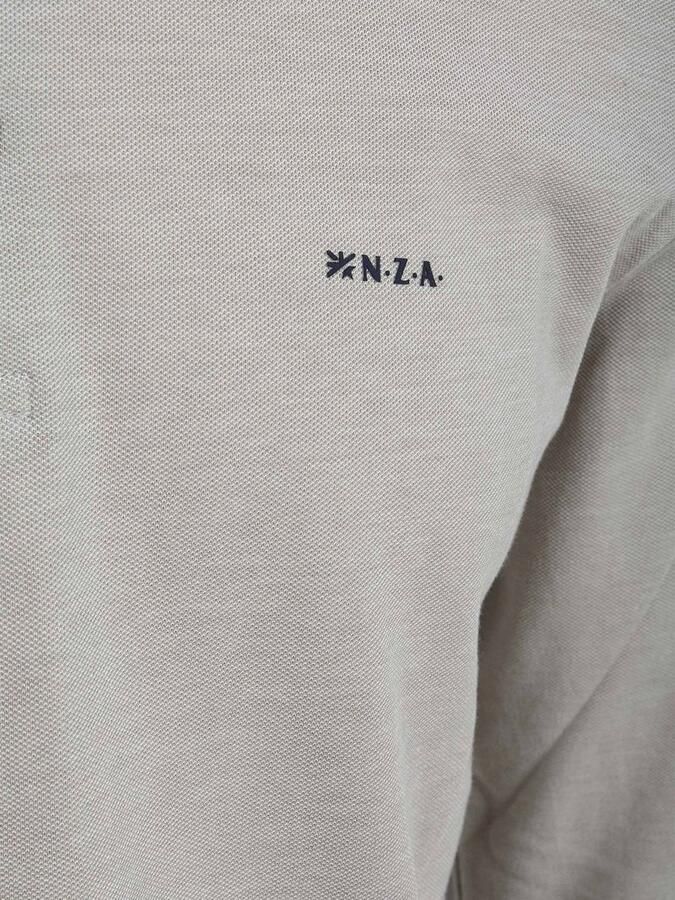 New zealand auckland NZA Longsleeve Polo Hamton Piqué Groen - Foto 4