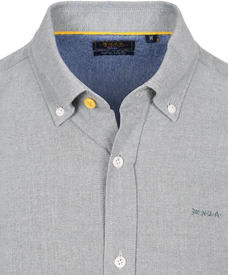 New Zealand Auckland regular fit casual overhemd groen - Foto 2