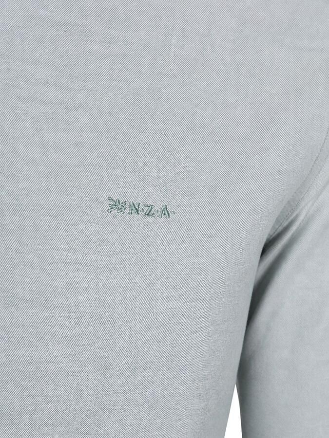 New Zealand Auckland regular fit casual overhemd groen - Foto 3