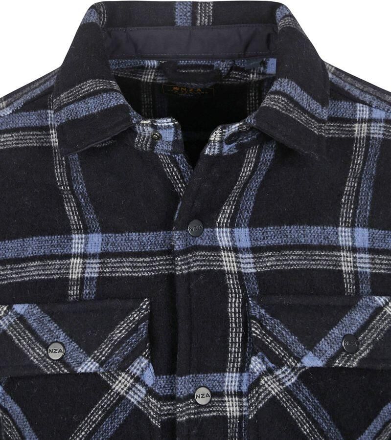 New zealand auckland NZA Overshirt Alex Wolmix Navy