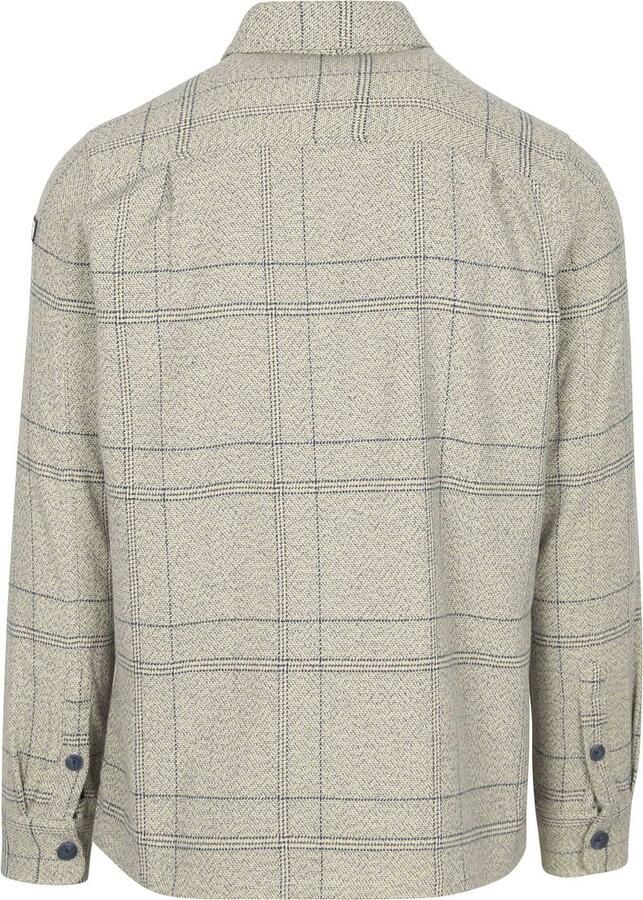 New zealand auckland NZA Overshirt Atlas Tenax Check Blauw - Foto 3