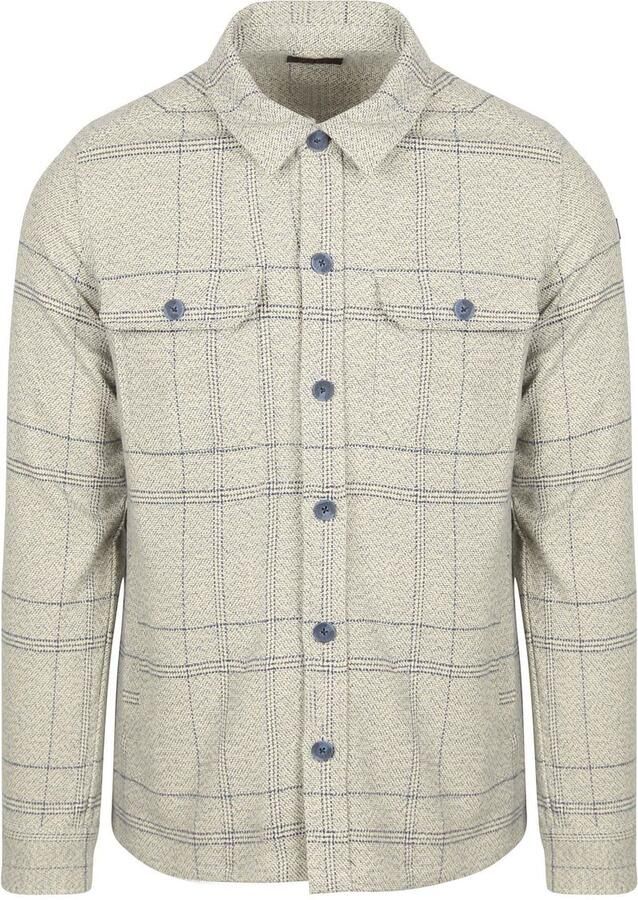 New zealand auckland Sweater NZA Overshirt Atlas Tenax Check Blauw - Foto 2