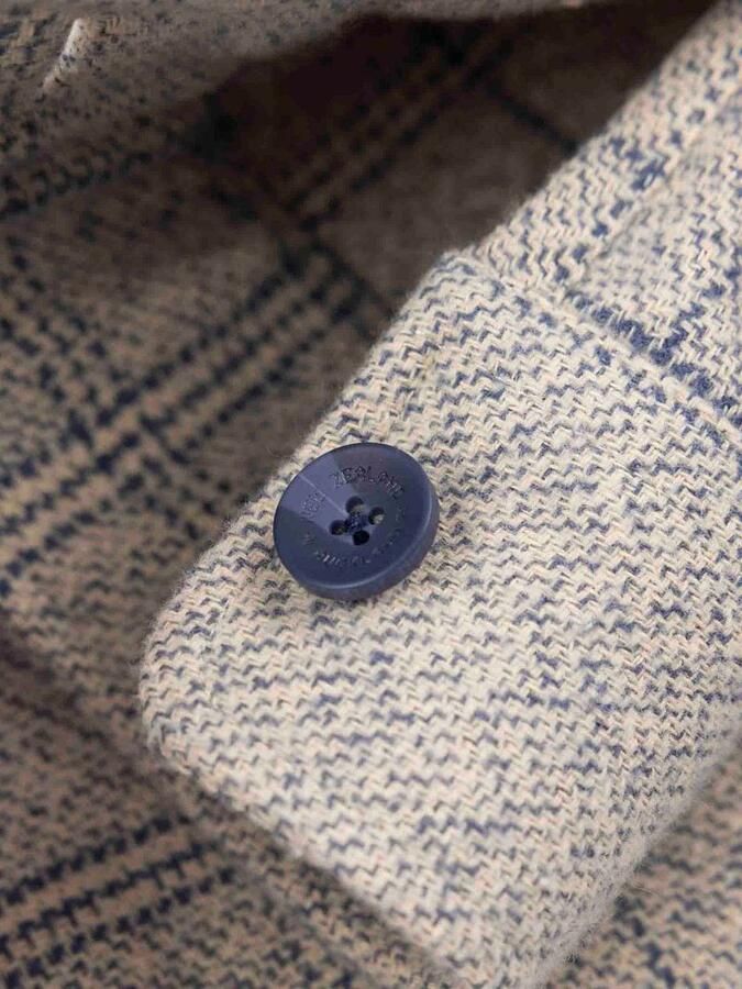 New zealand auckland Sweater NZA Overshirt Atlas Tenax Check Blauw - Foto 6