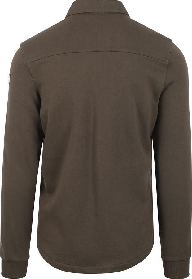 New Zealand Auckland regular fit overshirt Otakou smoked green - Foto 3