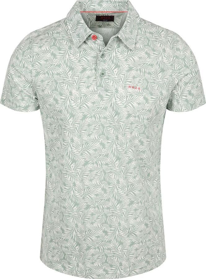 New zealand auckland NZA Polo Albery Mist Groen - Foto 3