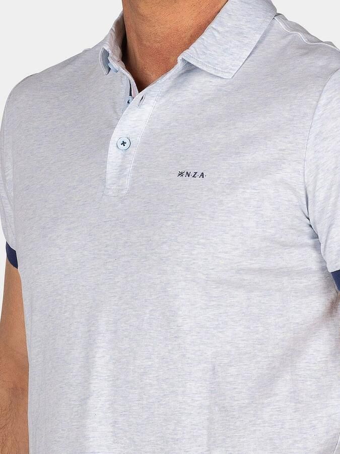 New zealand auckland NZA Polo Briggs Pastel Blauw - Foto 2